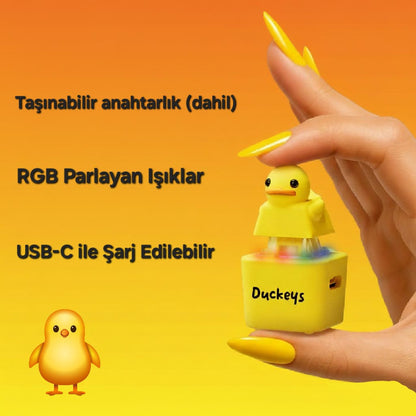 Duckeys- Ördek Sesi Çıkaran Stres Giderici Oyuncak! ( Kutu Görsel Amaçlıdır)